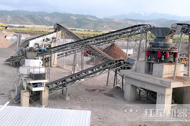 吉尔吉斯坦制沙现场 吉尔吉斯坦制沙现场