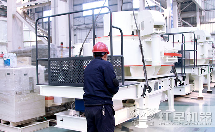 石灰石制砂机车间排列 石灰石制砂机车间排列